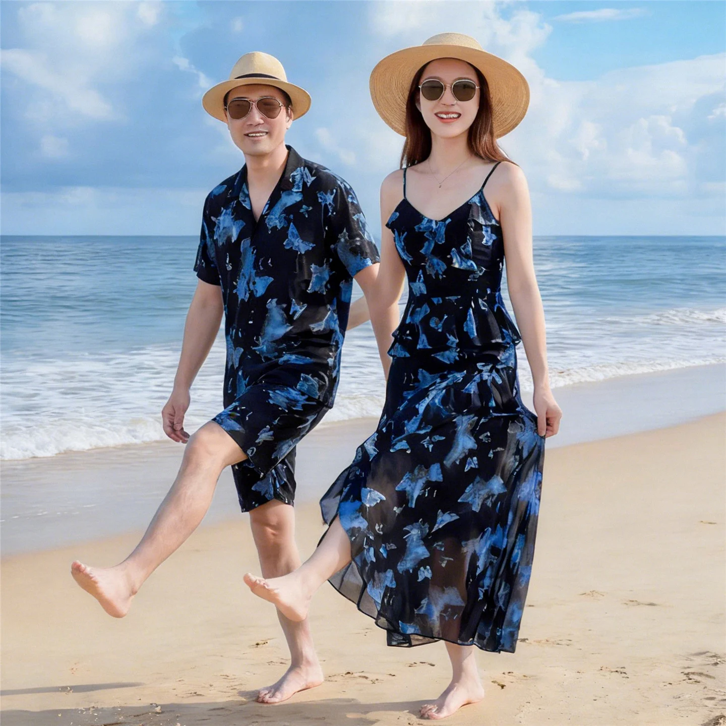 Short-sleeve Mother-daughter Dress Couple Set — image 5
