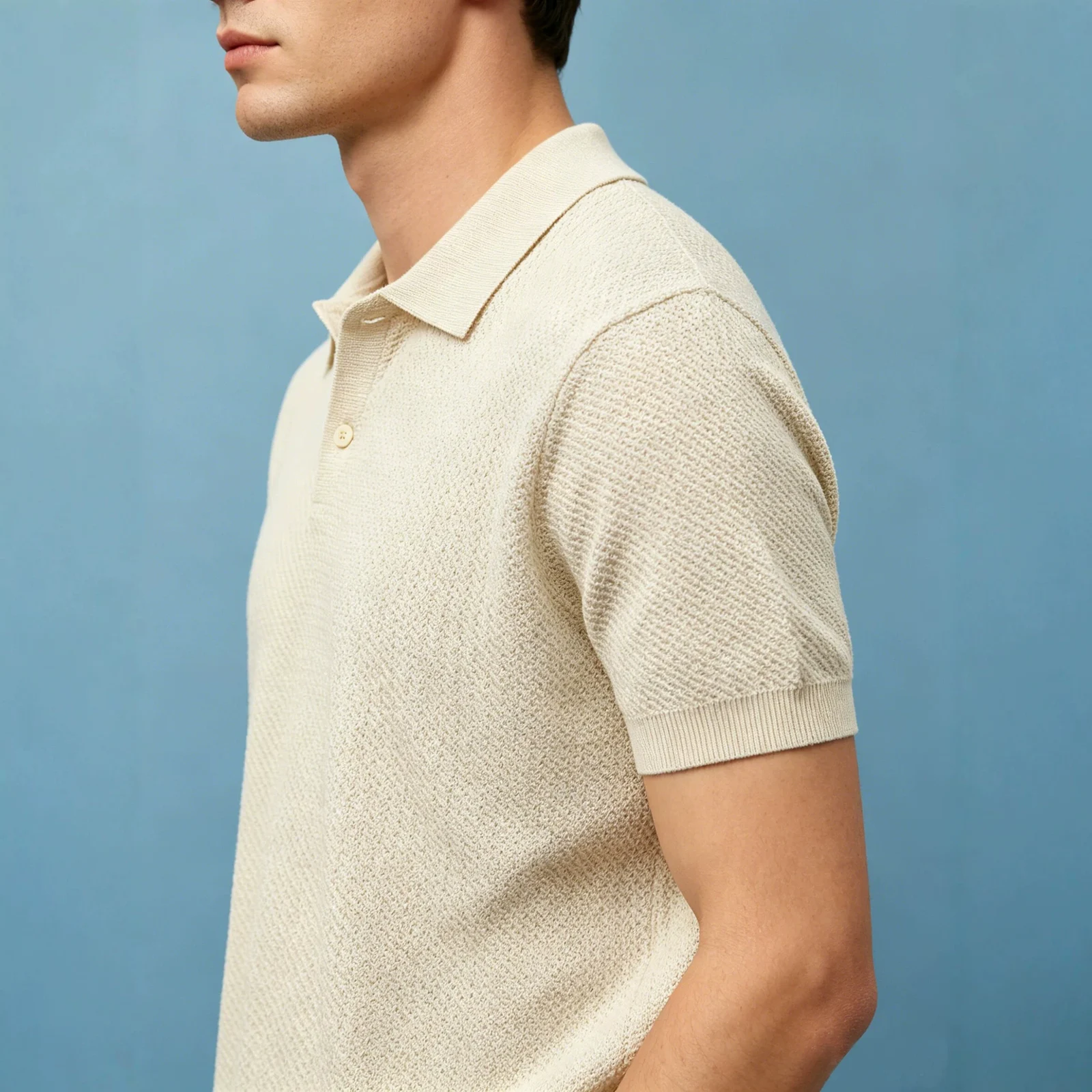 Short-sleeve Polo Shirt Casual Business T-shirt For Men — image 4