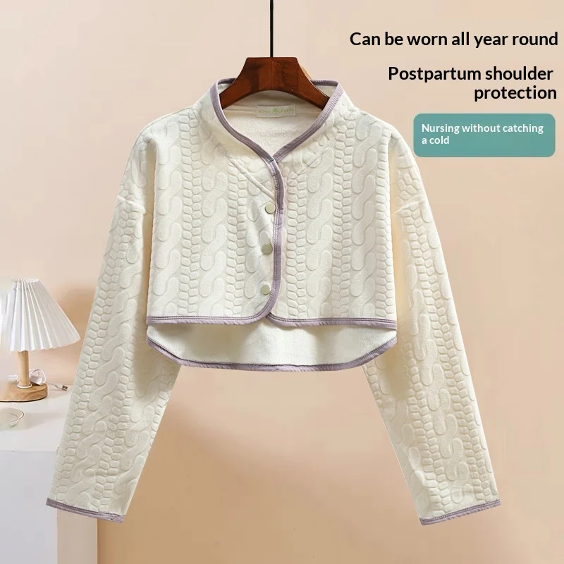 Shoulder-wrap Nursing And Cold-protection Vest For Postpartum Mothers — image 3