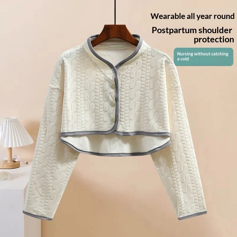 Shoulder-wrap Nursing And Cold-protection Vest For Postpartum Mothers — image 2