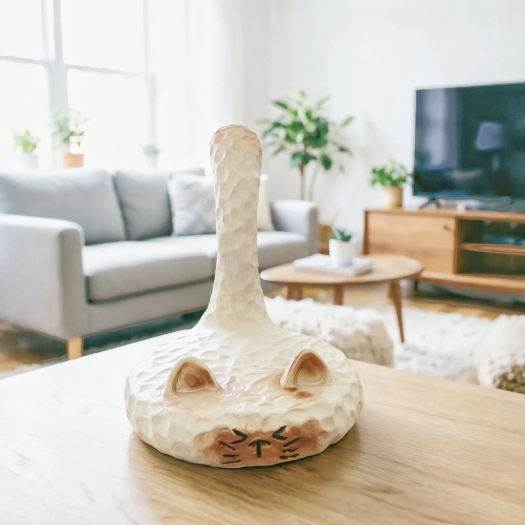 Siam Cat Figurine Phone Holder Cream-style Decorative Item — image 6