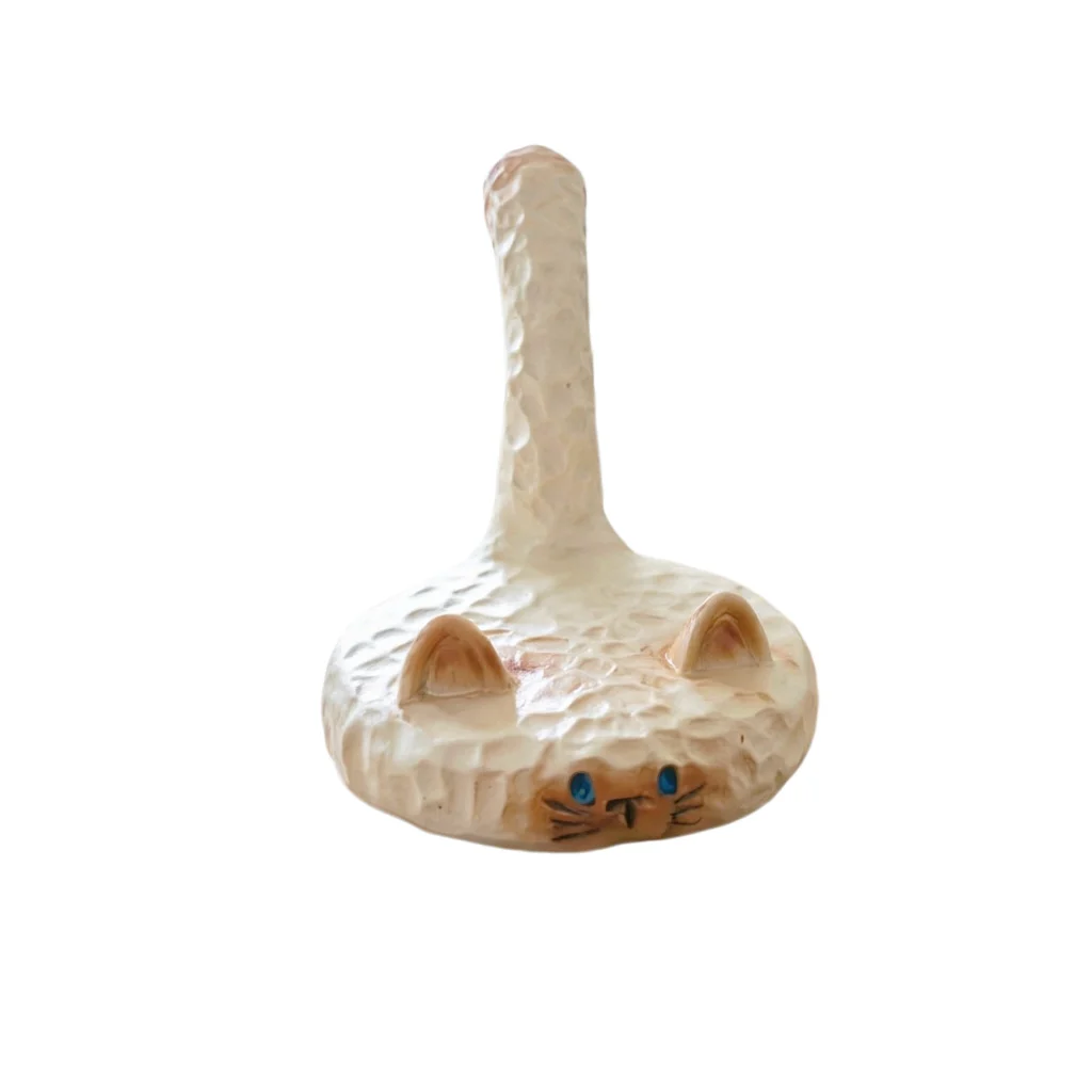 Siam Cat Figurine Phone Holder Cream-style Decorative Item — image 4