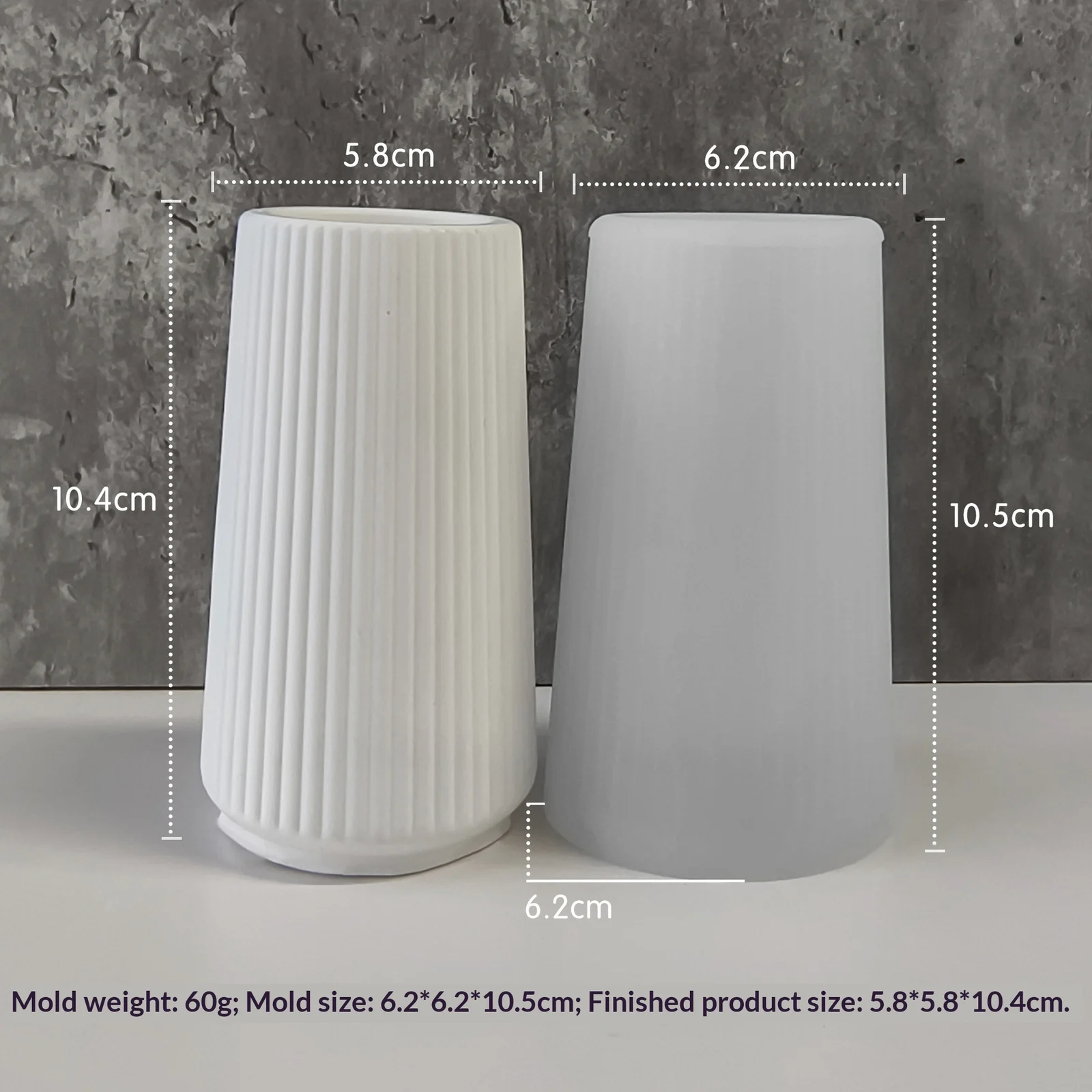 Silicone Flower Vase Decoration Mold — image 8