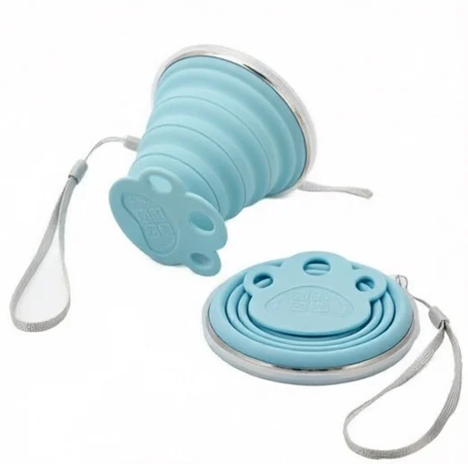 Silicone Folding Cup Portable Compression Outdoor Camping Water Telescopic Travel Food… — image 5