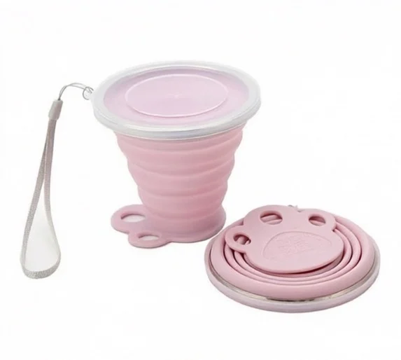 Silicone Folding Cup Portable Compression Outdoor Camping Water Telescopic Travel Food… — image 2
