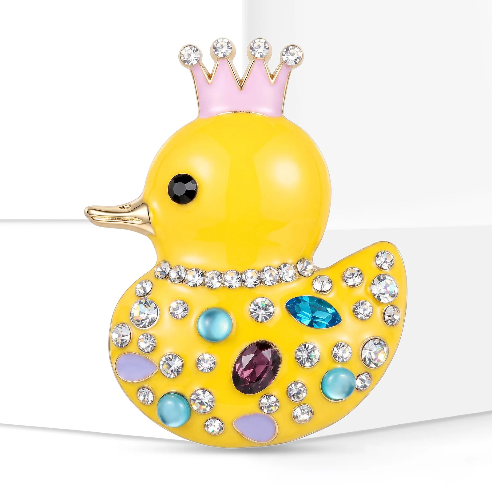 Simple Fashionable And Versatile Cute Duck Brooch — image 5