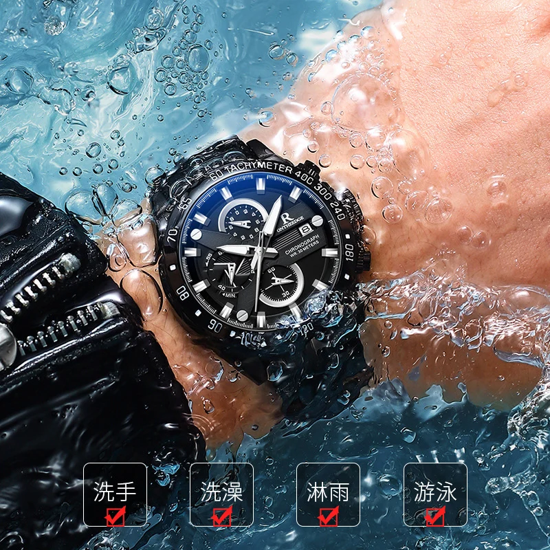 Simple Mens Watch Water-resistant Quartz — image 4