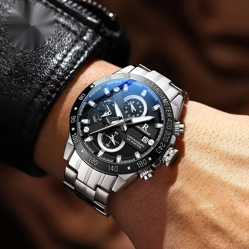 Simple Mens Watch Water-resistant Quartz — image 3