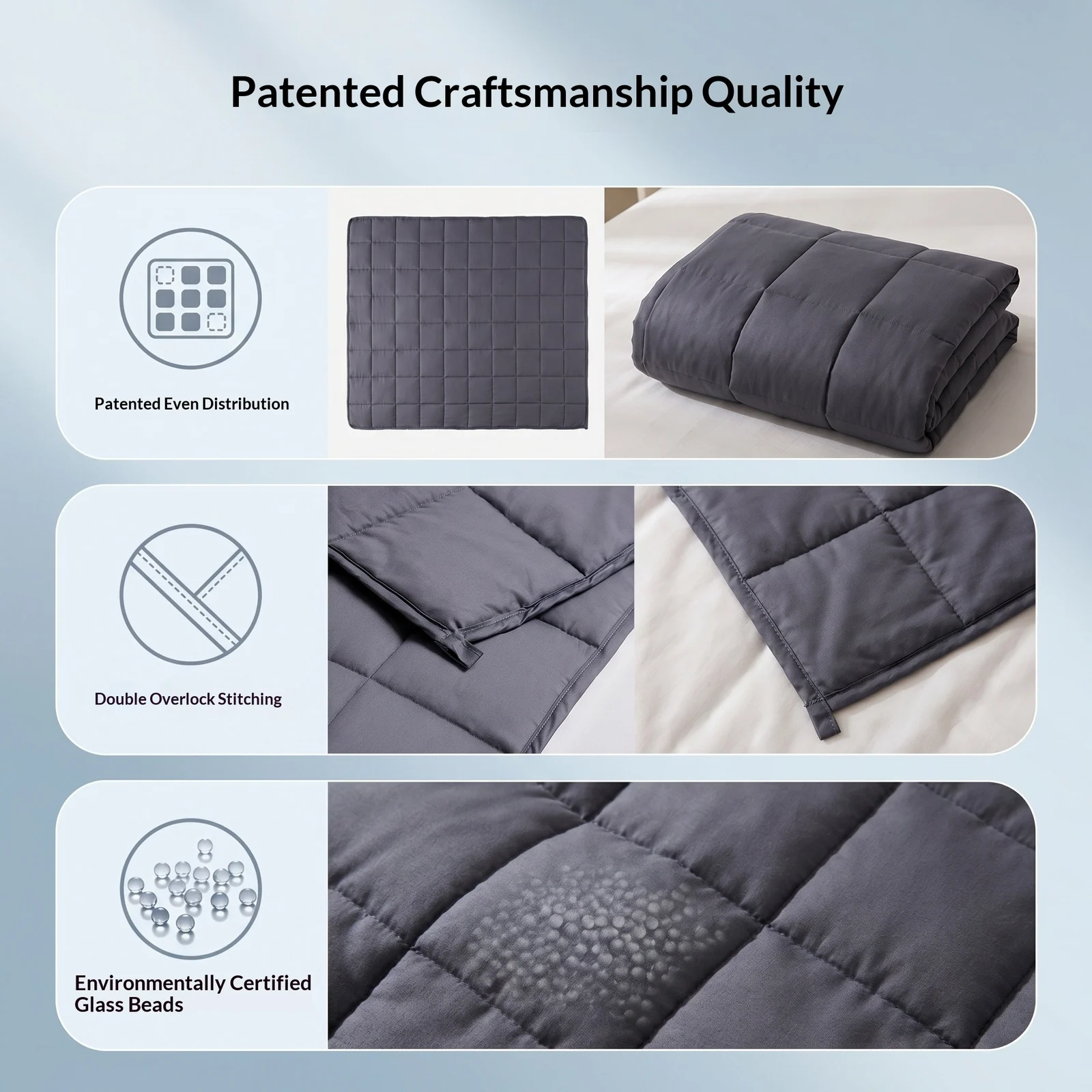 Simple Soft Comfortable Gravity Blanket — image 4