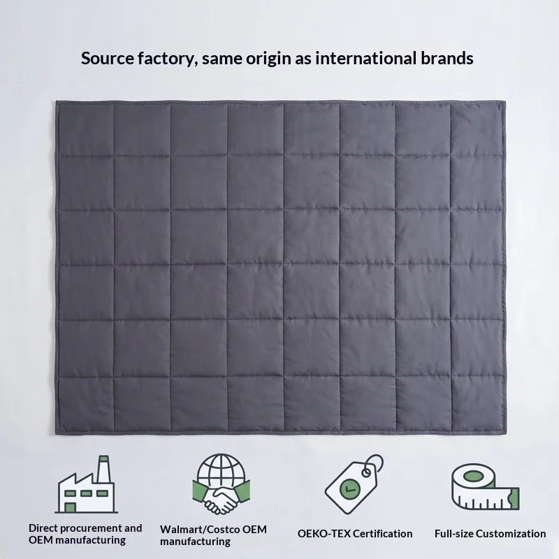 Simple Soft Comfortable Gravity Blanket — image 3