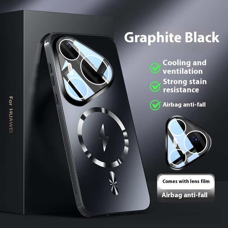 Simple Solid Color Magnetic Belt Lens Protector Phone Case — image 6