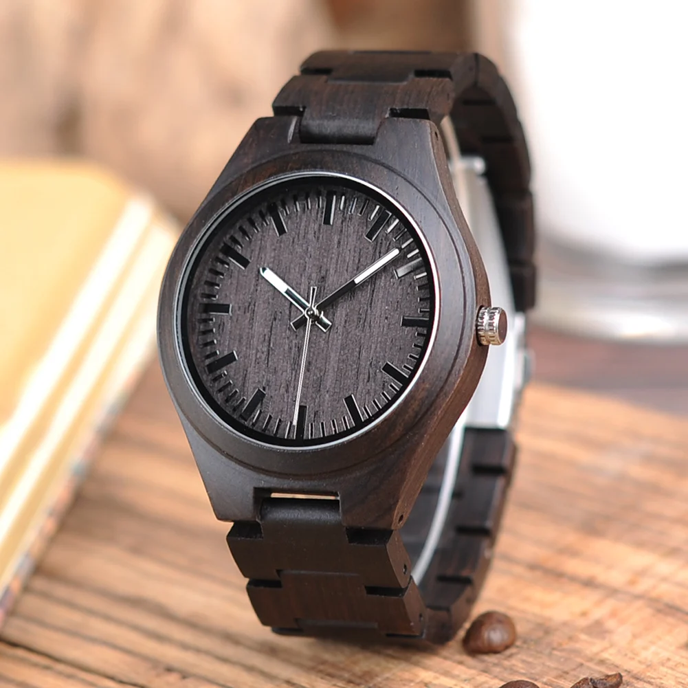 Simple Wooden Watch As A Birthday Gift For Students — image 2
