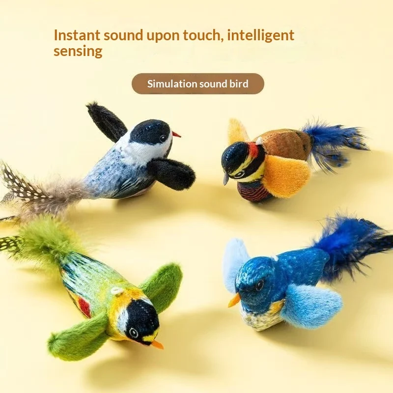 Simulation Bird Cat Teaser Wand — image 8