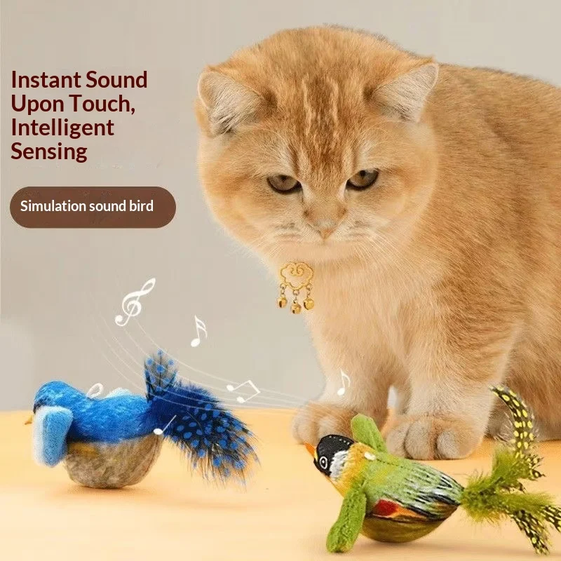 Simulation Bird Cat Teaser Wand — image 2