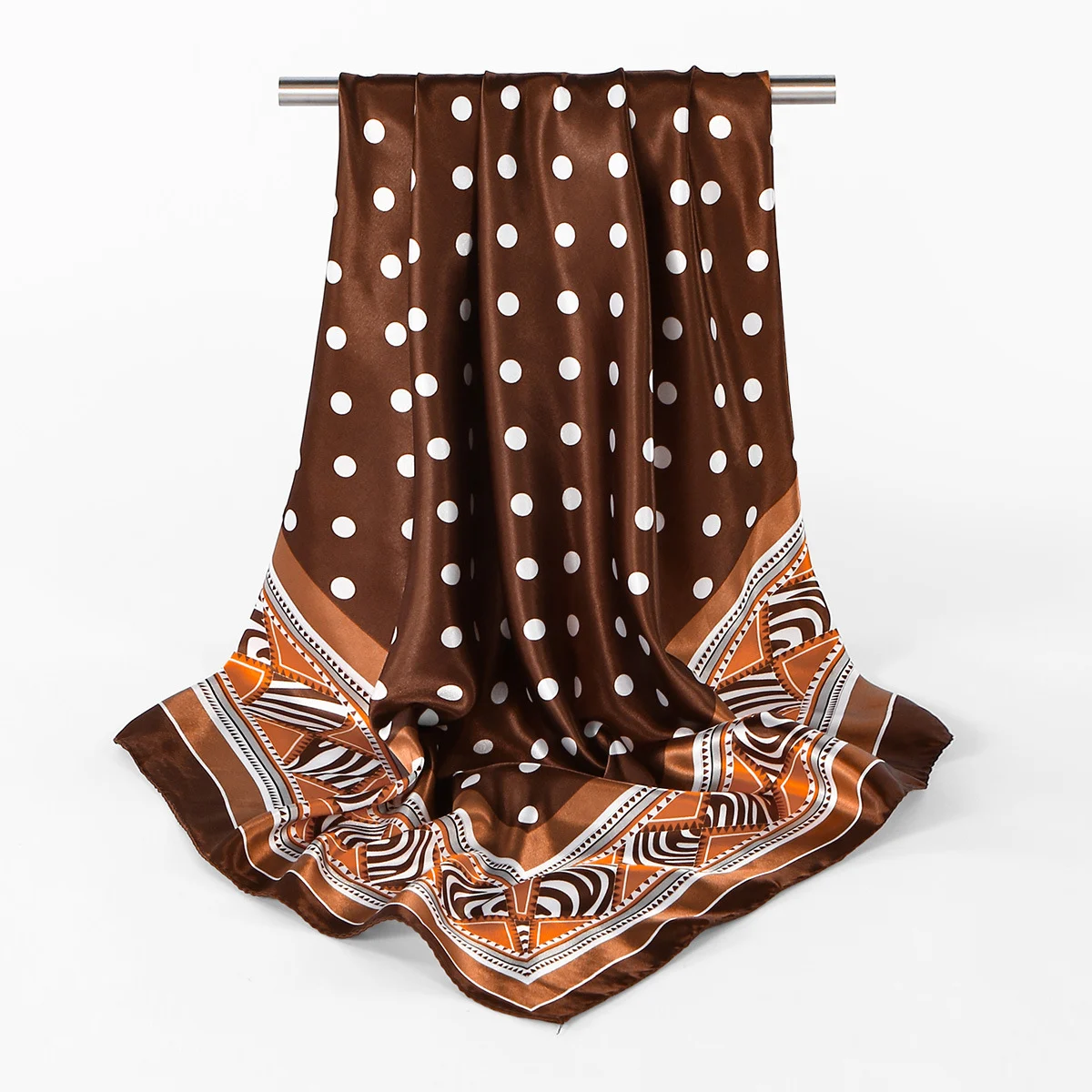 Simulation Silk Professional Decorative Headscarf Shawl — image 5