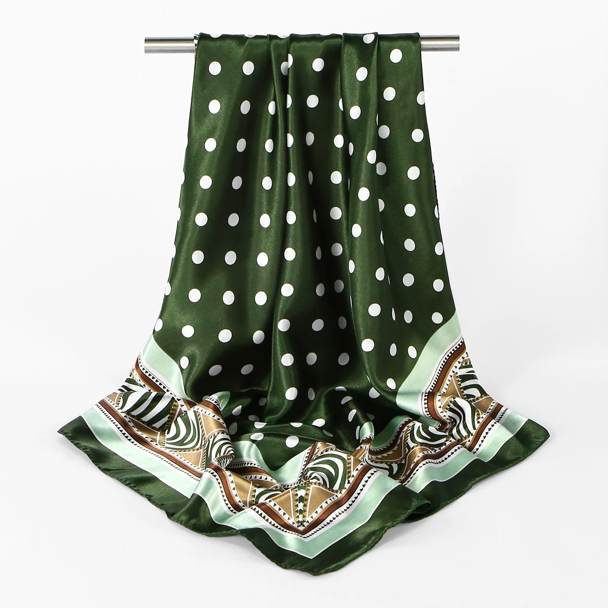 Simulation Silk Professional Decorative Headscarf Shawl — image 3