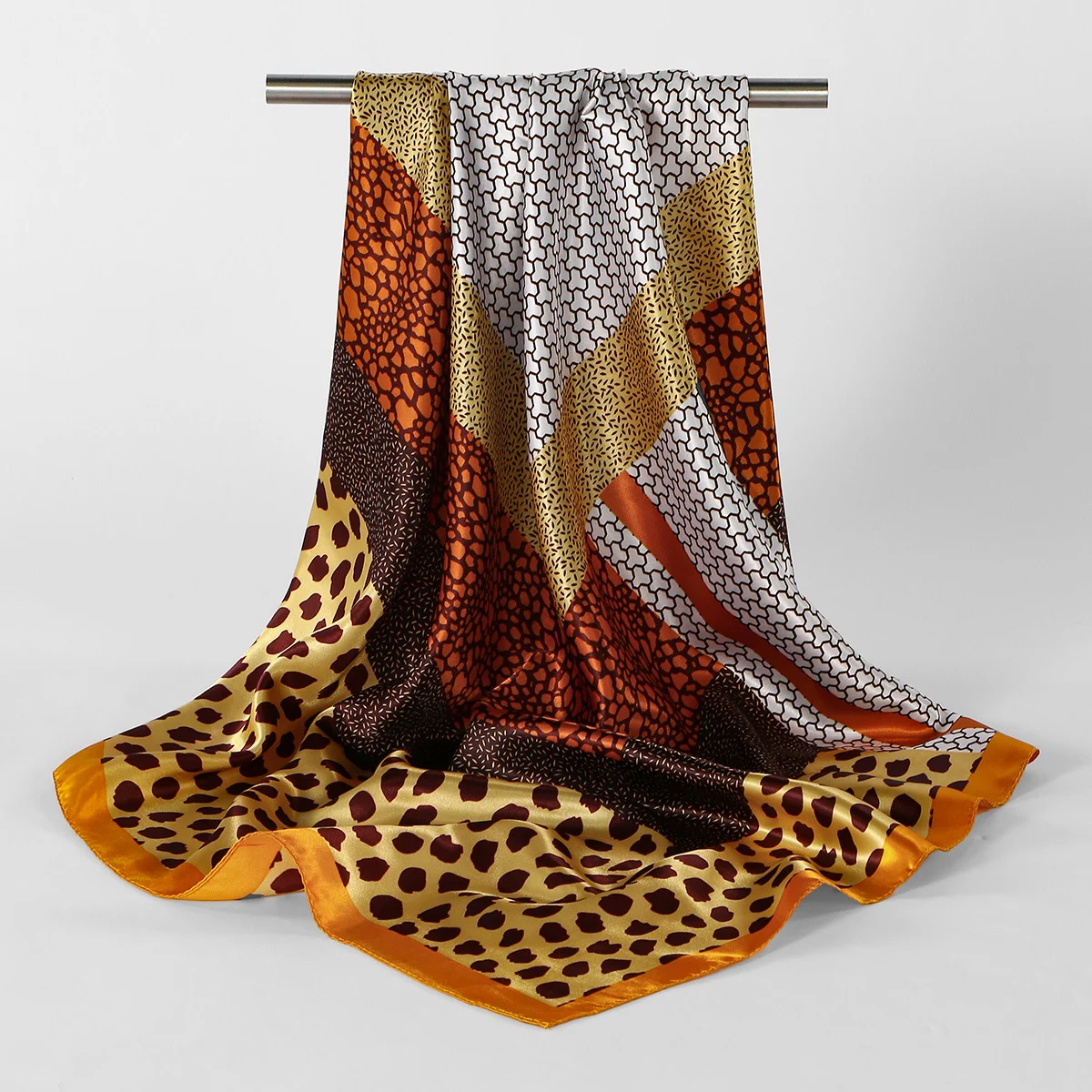Simulation Silk Professional Decorative Headscarf Shawl — image 6