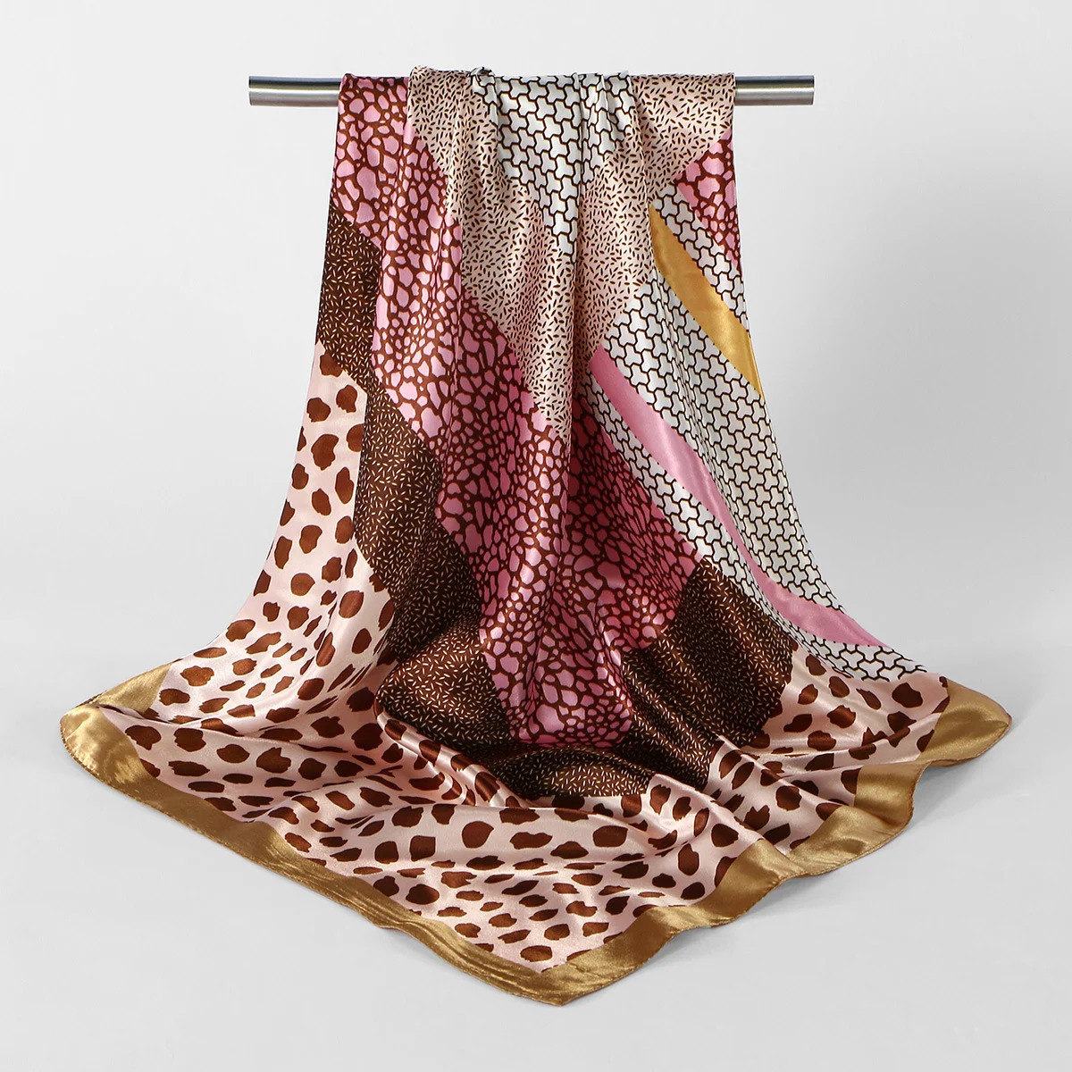 Simulation Silk Professional Decorative Headscarf Shawl — variant image