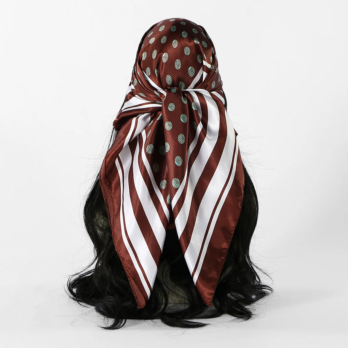 Simulation Silk Professional Decorative Headscarf Shawl — image 7