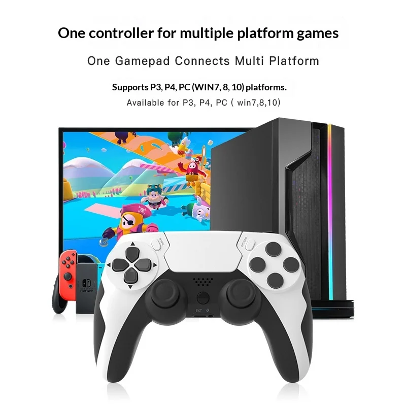 Six-axis Gyroscope Motion-sensing PS4 Wireless Bluetooth Controller — image 3