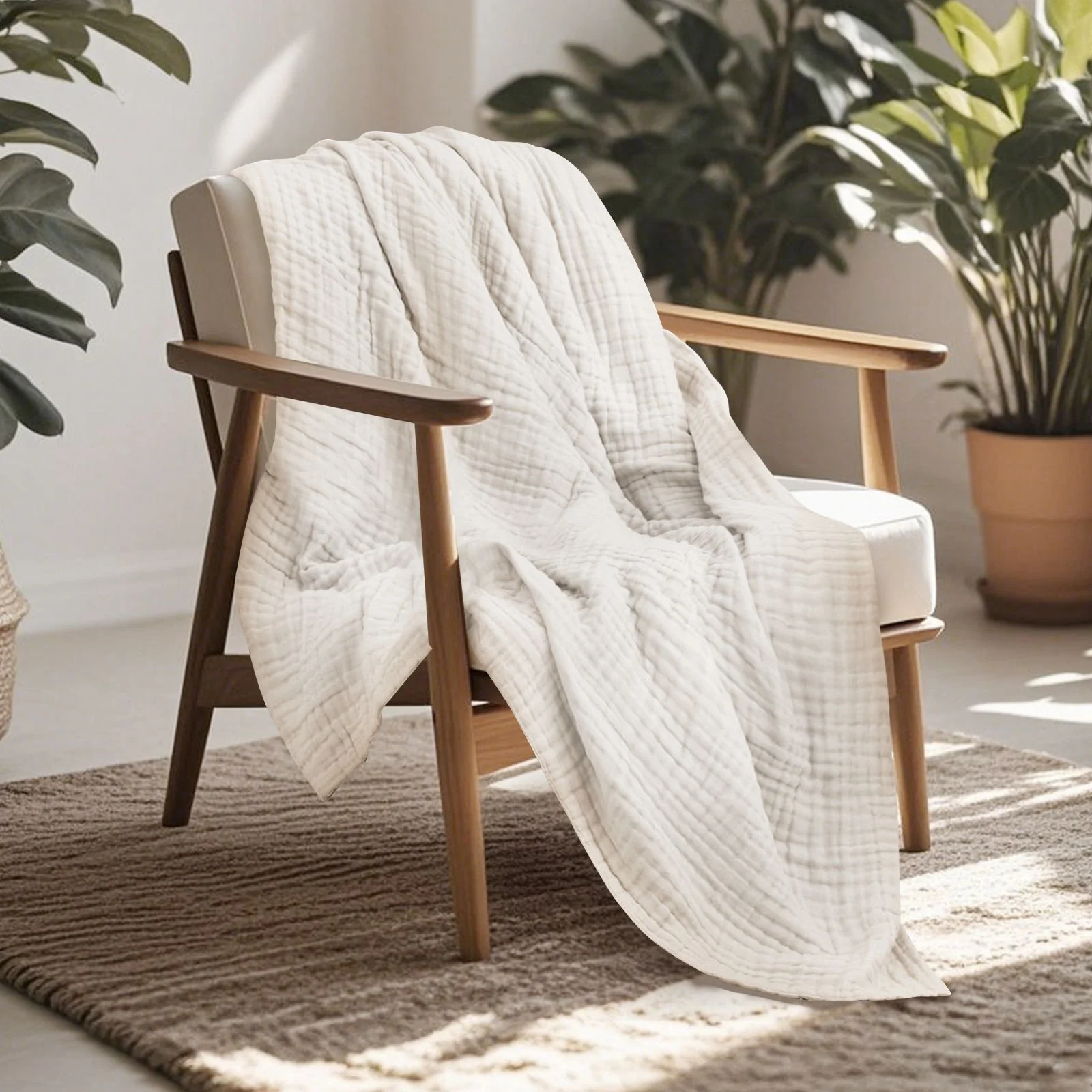 Six-layer Pure Cotton Gauze Soft And Skin-friendly Nap Blanket — image 7