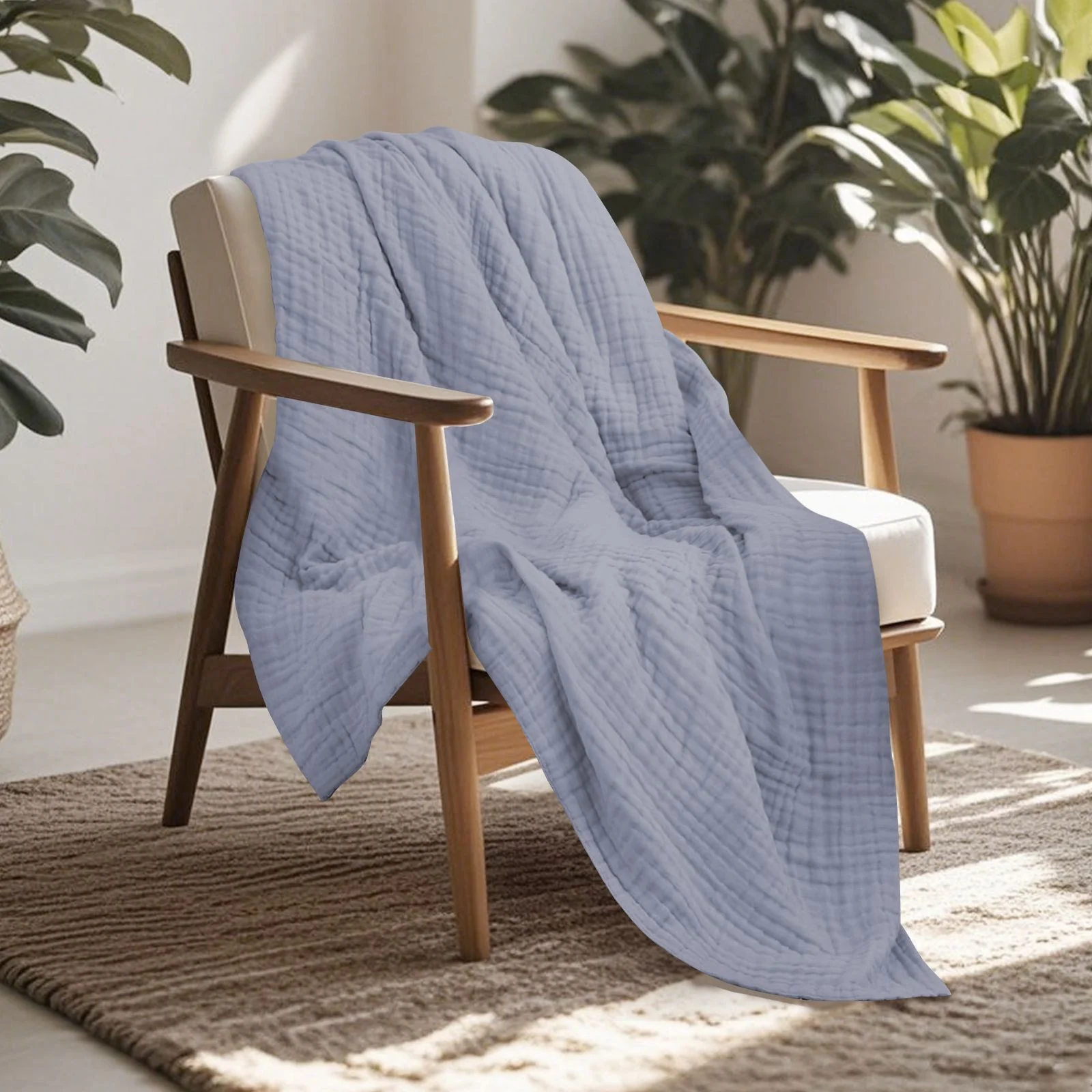 Six-layer Pure Cotton Gauze Soft And Skin-friendly Nap Blanket — image 5
