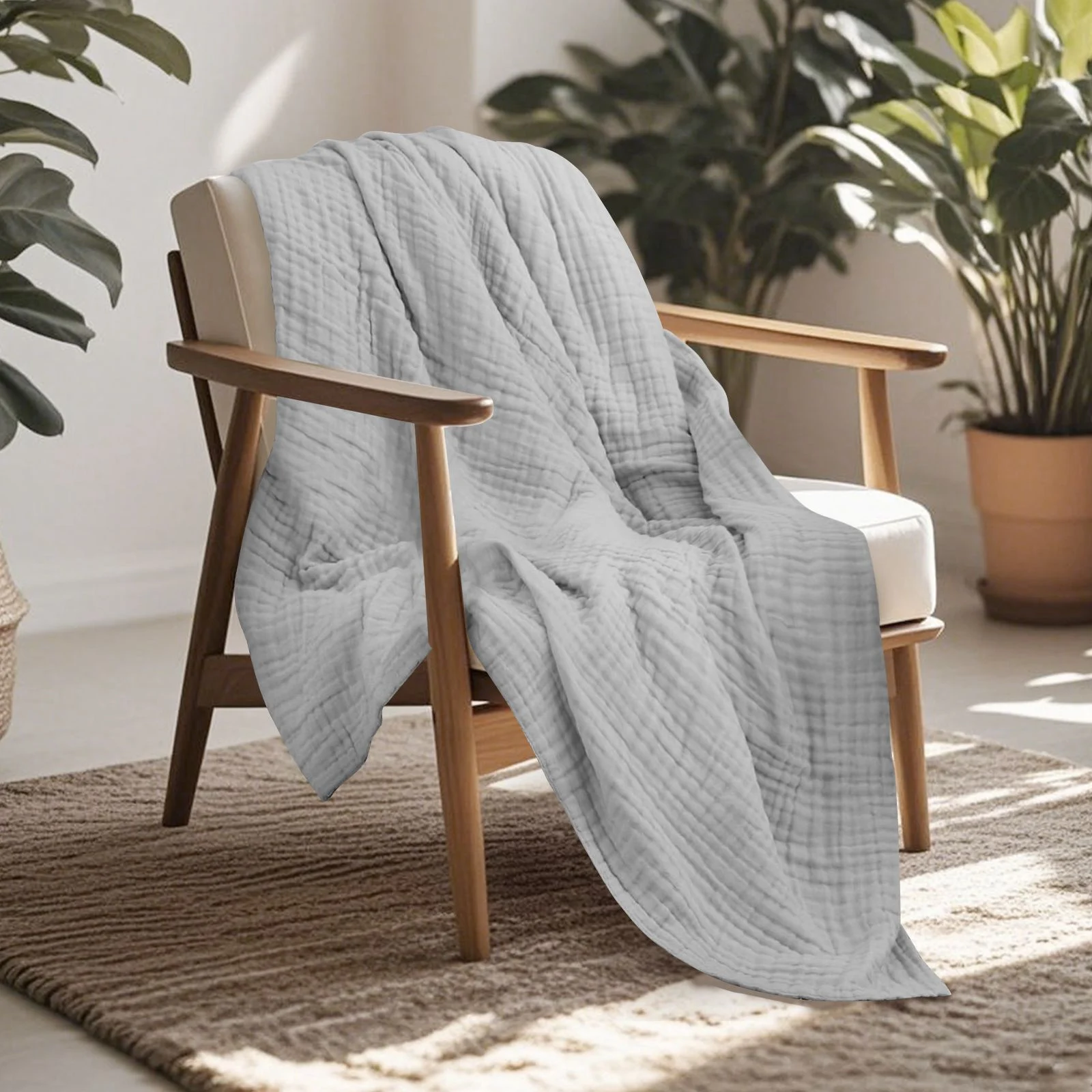 Six-layer Pure Cotton Gauze Soft And Skin-friendly Nap Blanket — image 8