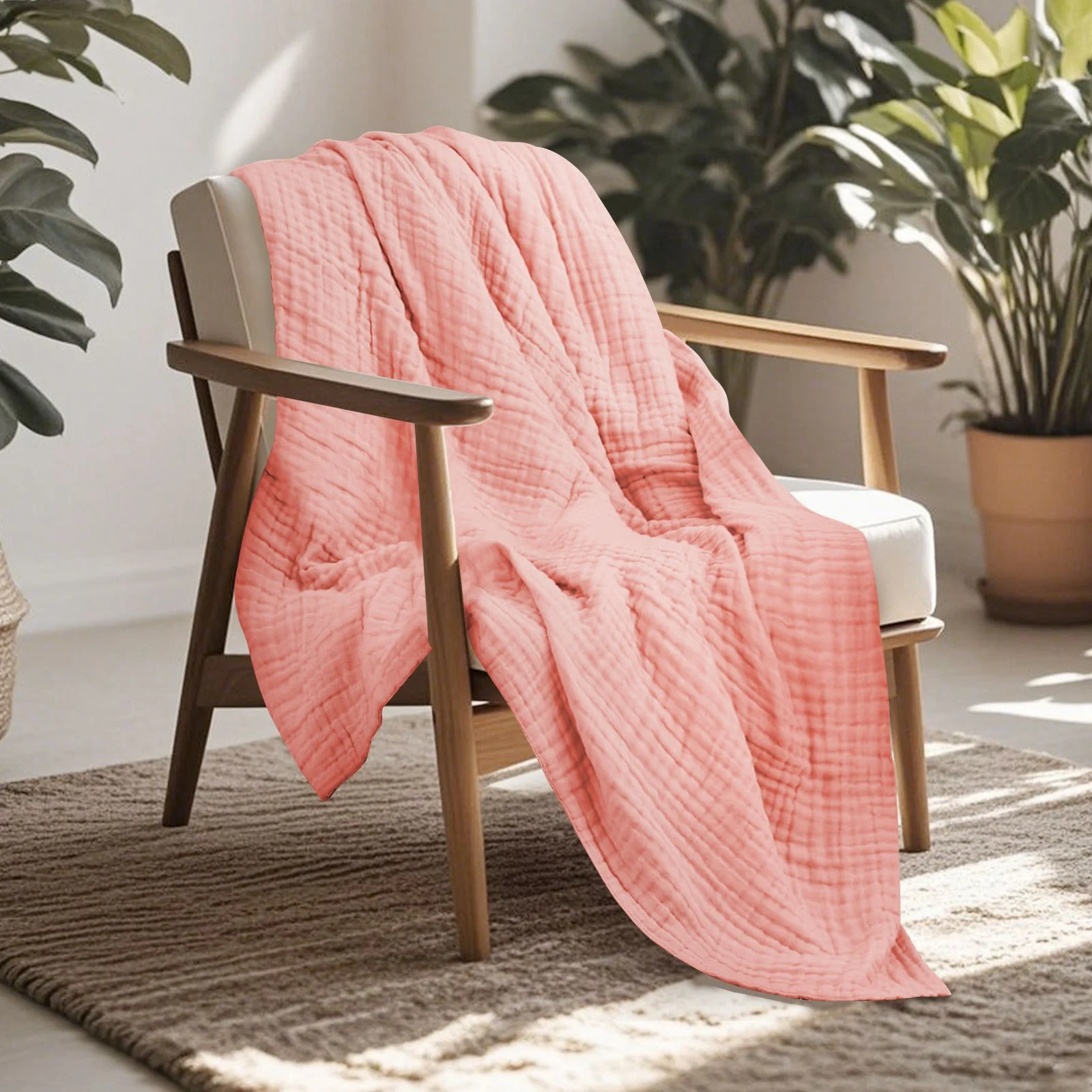 Six-layer Pure Cotton Gauze Soft And Skin-friendly Nap Blanket — image 2