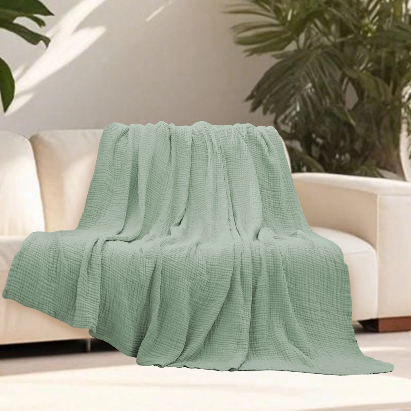 Six-layer Pure Cotton Gauze Soft And Skin-friendly Nap Blanket — image 10