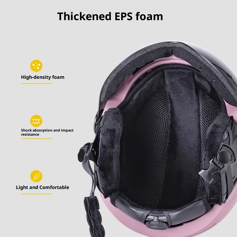 Skiing Helmet Cover Sports Outdoor Unisex Integrated Molding Warm Drop-resistant — image 2