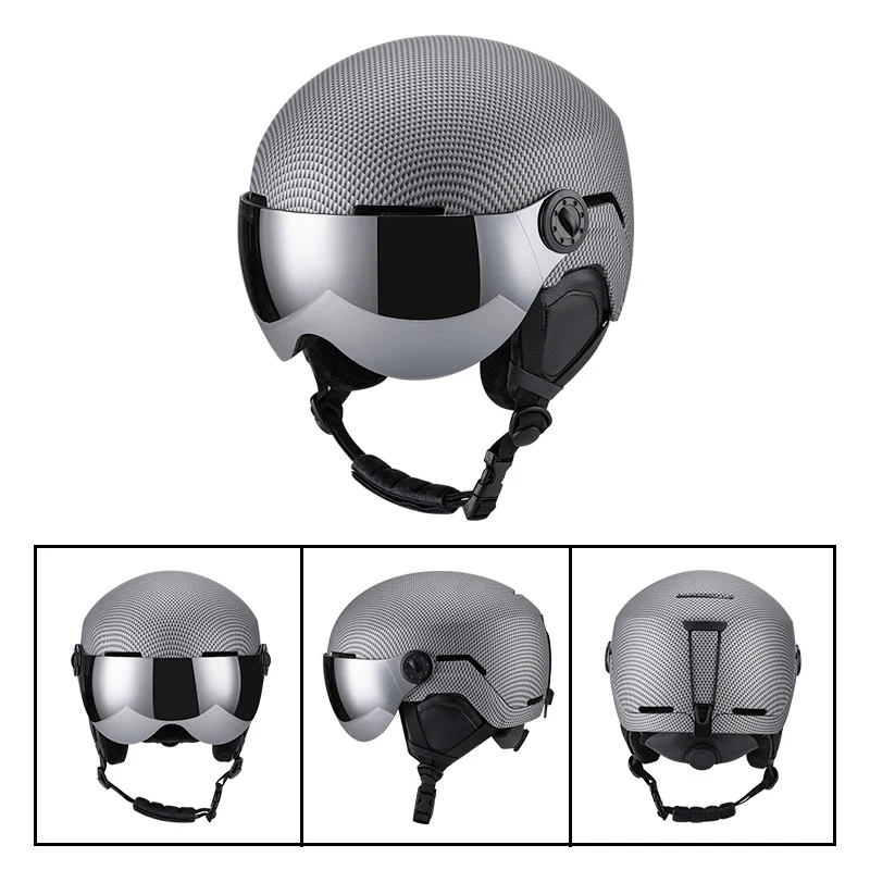 Skiing Helmet Cover Sports Outdoor Unisex Integrated Molding Warm Drop-resistant — image 3
