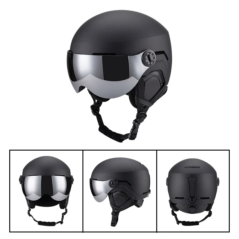 Skiing Helmet Cover Sports Outdoor Unisex Integrated Molding Warm Drop-resistant — image 4