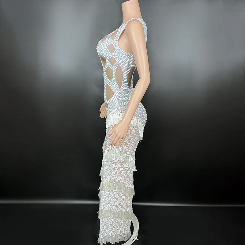 Sleeveless Lace Bodycon Jumpsuit For Women — image 5