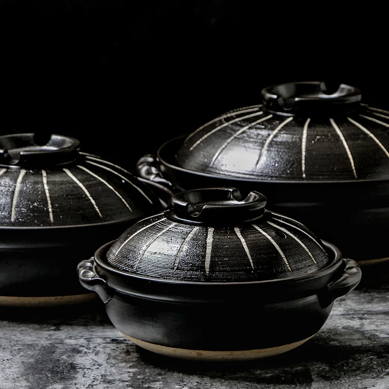 Slow Cooker Stew Pot Household Ceramic Braising — image 7