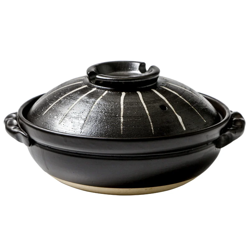 Slow Cooker Stew Pot Household Ceramic Braising — image 3