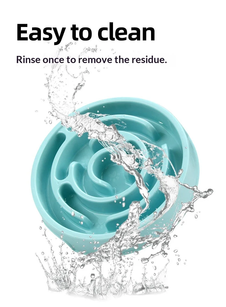 Slow Feeder Dog Bowl, Anti-spill Puzzle Dish For Training & Entertainment. — image 12