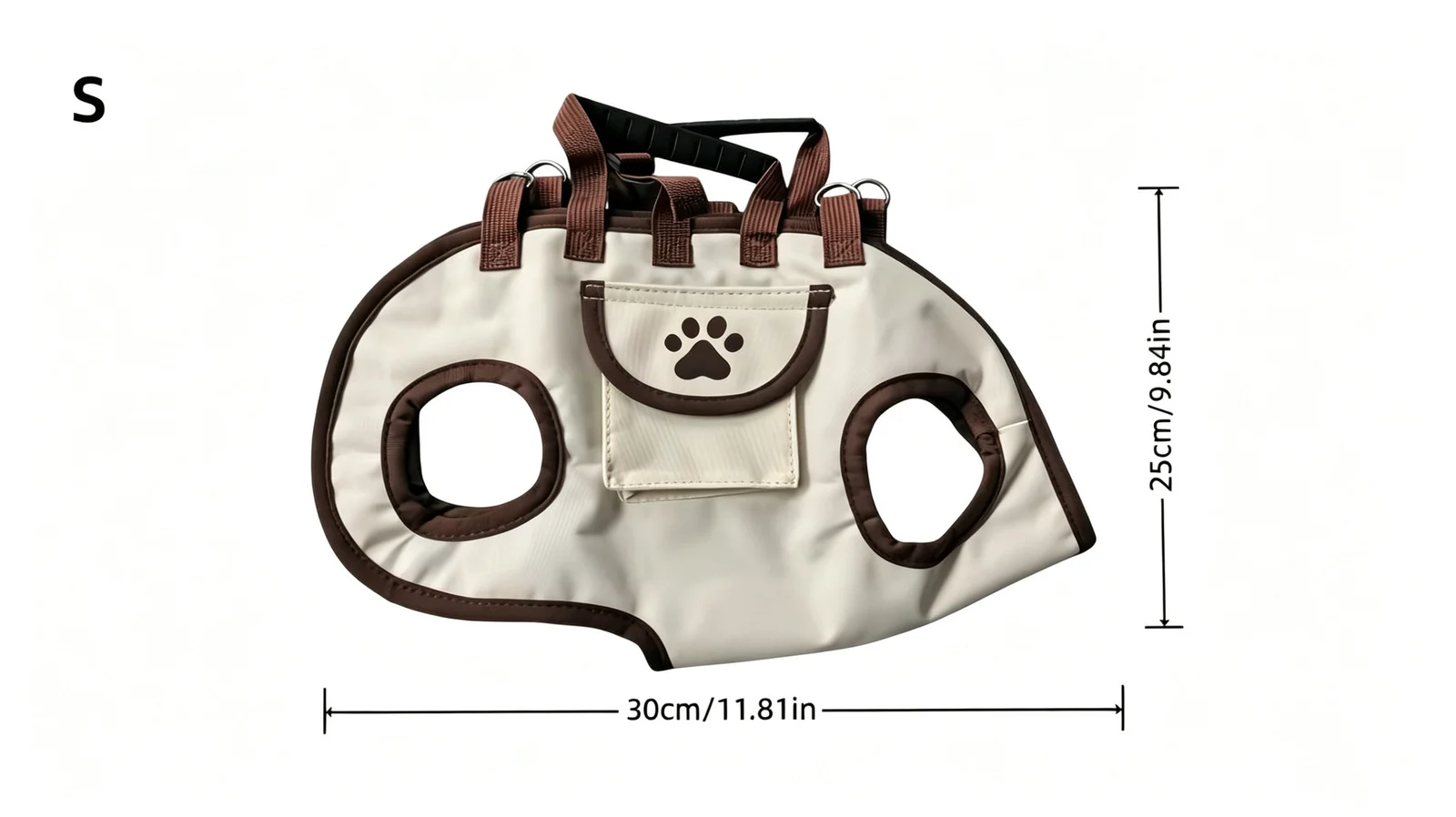 Small Dog Carrier Bag, Hands Free Pet Purse With Shoulder Strap & Leash Function,… — image 3
