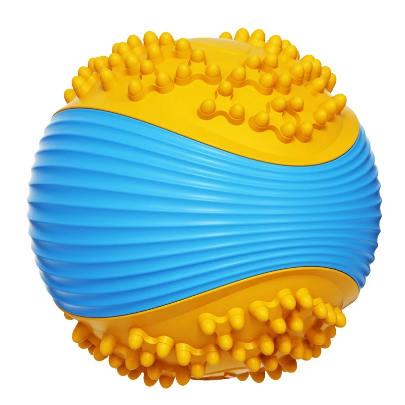 Small Size Squeaky Golf Ball Dog Chew Toy, New Material, Training Toy For Teddy & Golden. — variant image