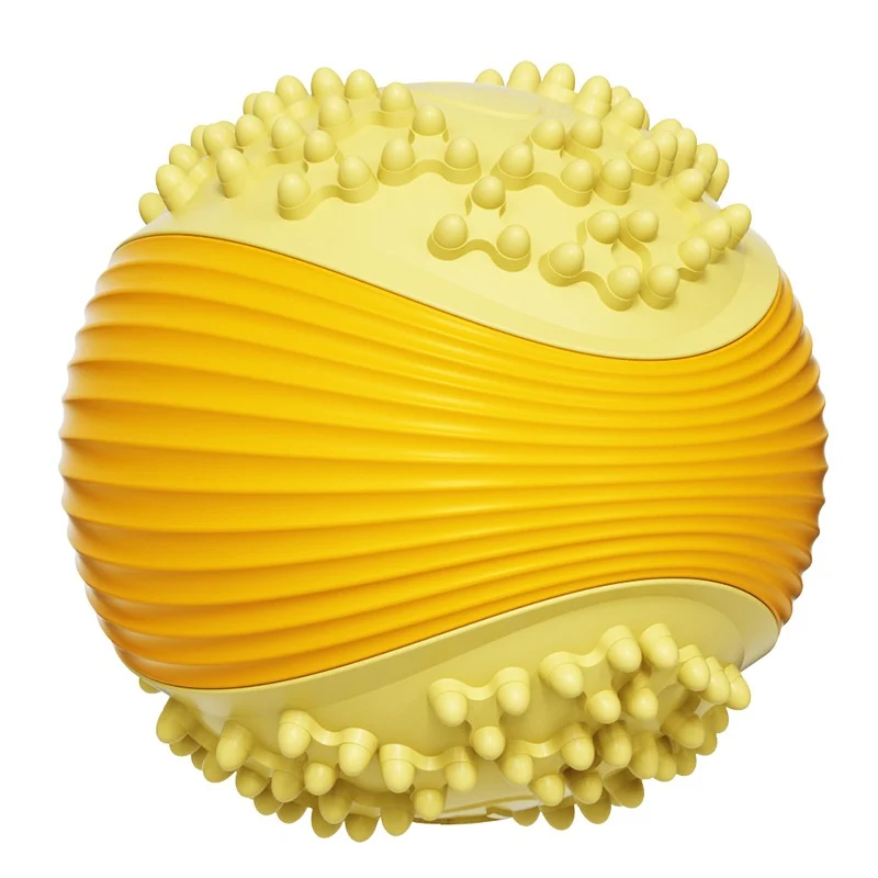 Small Size Squeaky Golf Ball Dog Chew Toy, New Material, Training Toy For Teddy & Golden. — image 2