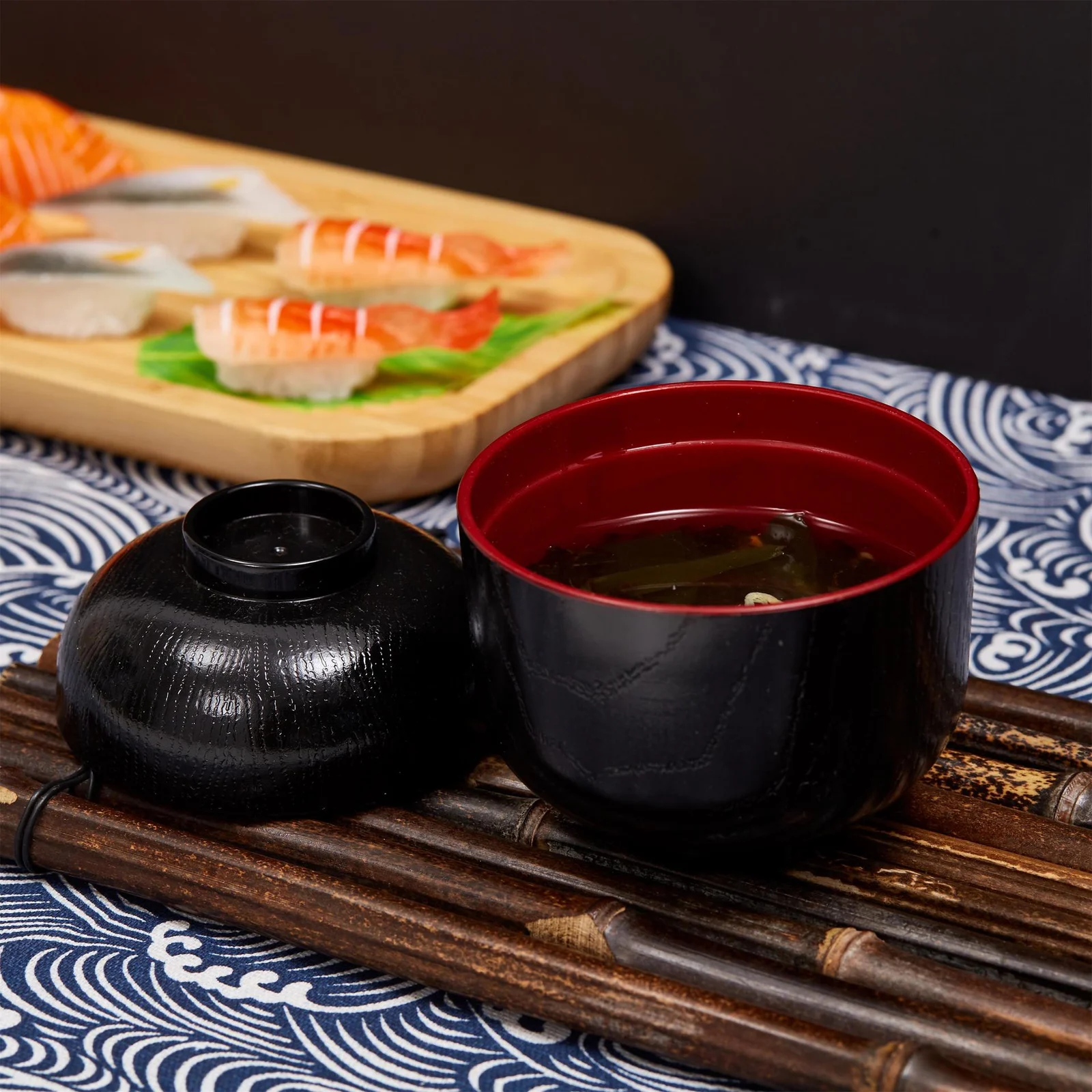 Small Soup Bowl With Lid Rice — image 3