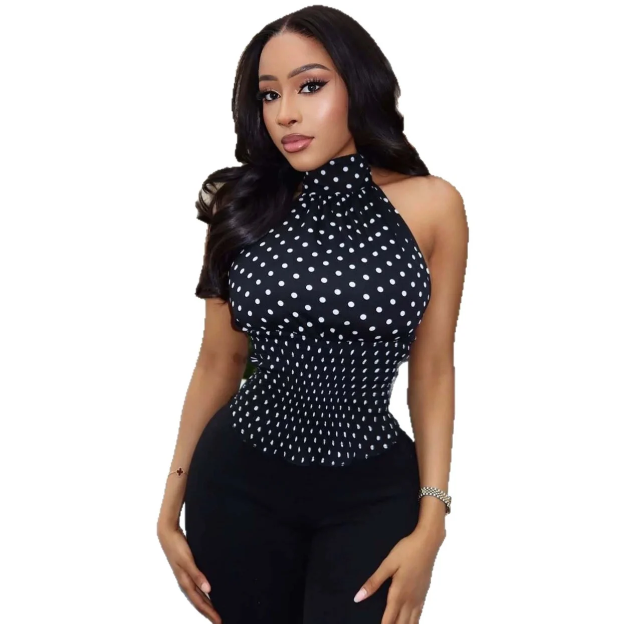 Small Tank Top African-style Sexy Sleeveless For Women — image 5