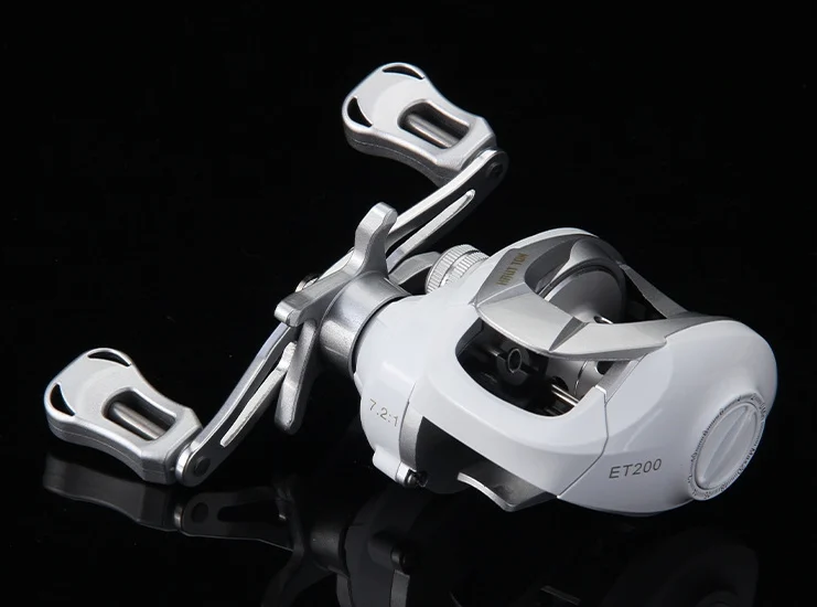 Small White Micro Item Bait Casting Reel Drip Wheel Speed Ratio Fishing — image 2