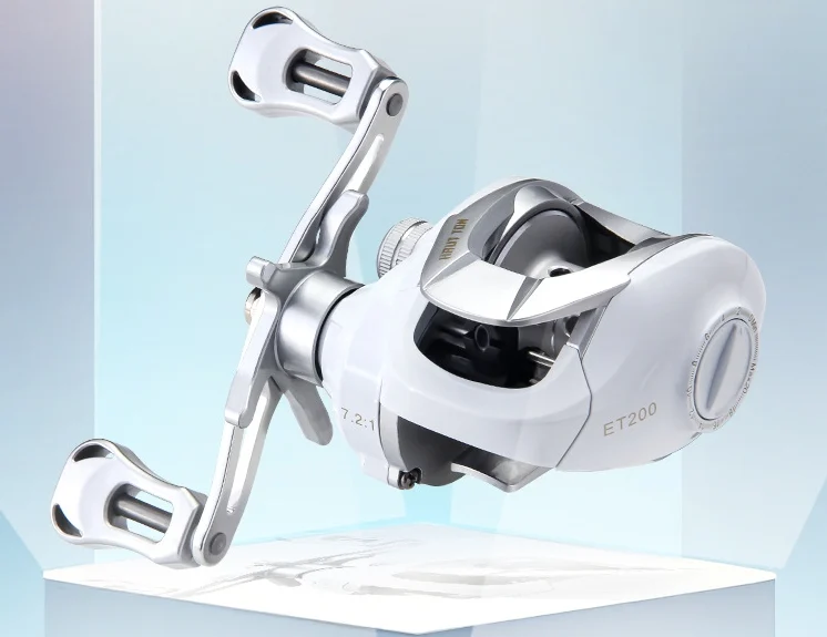 Small White Micro Item Bait Casting Reel Drip Wheel Speed Ratio Fishing — image 7