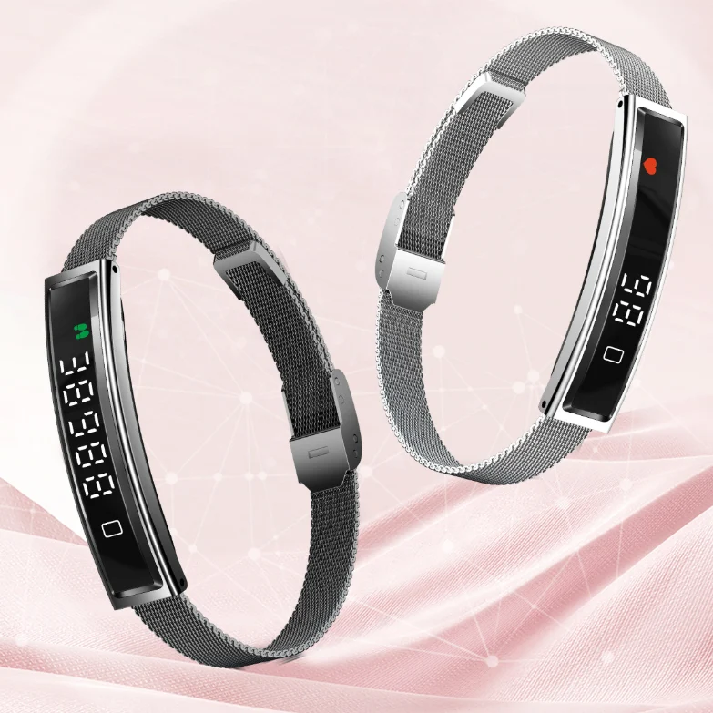 Smart Bracelet B3 Heart Rate Monitoring Waterproof Fitness Tracker For Health Tracking — image 2