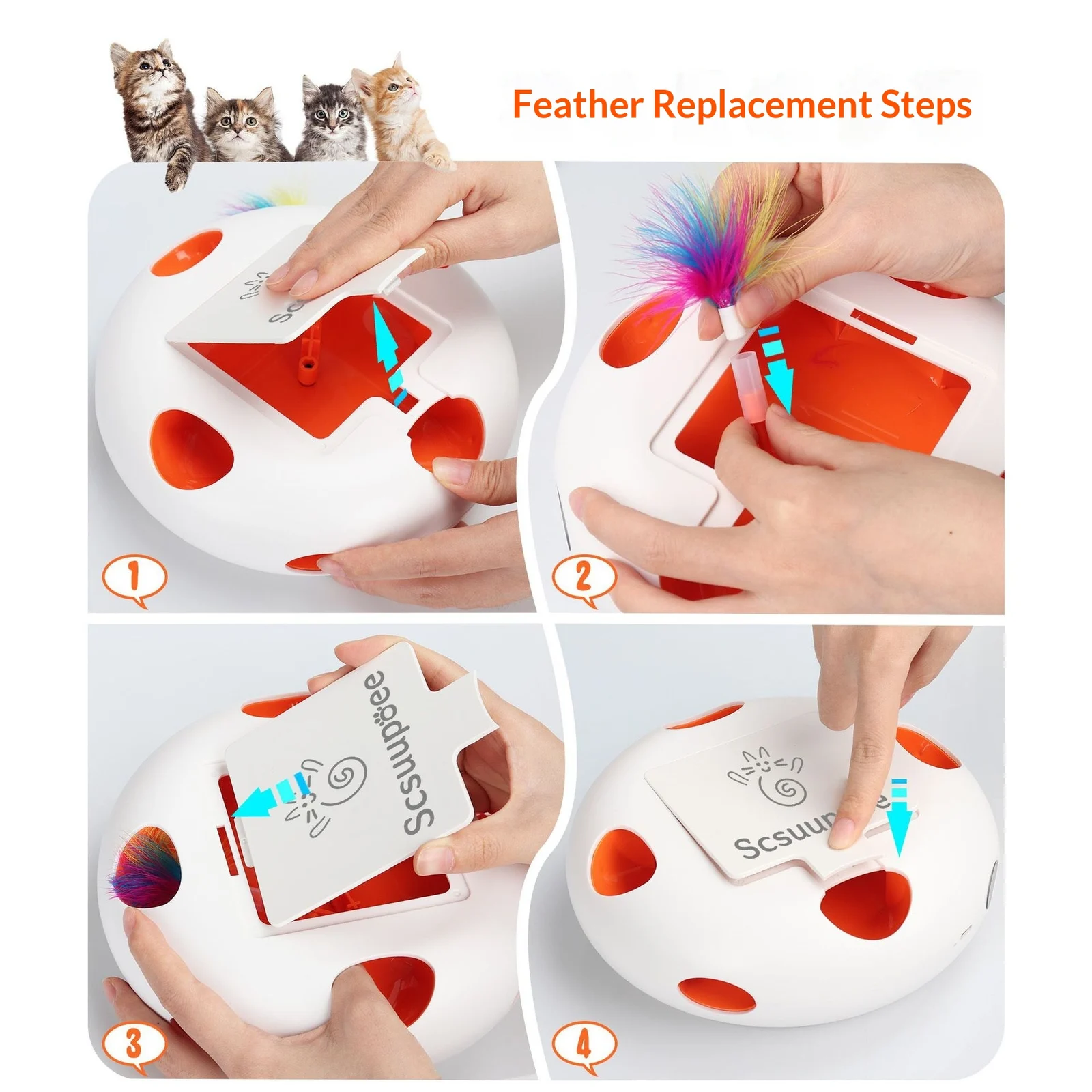 Smart Electric Interactive Cat Wand Toy — image 3