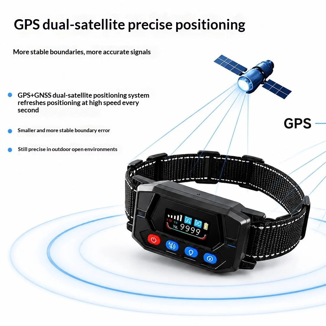 Smart GPS Wireless Fence & Tracking Training Collar — image 5