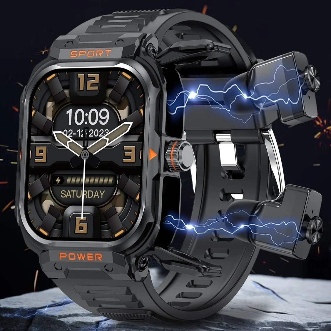 Smart Headset Bluetooth Calling Sports Watch — image 4