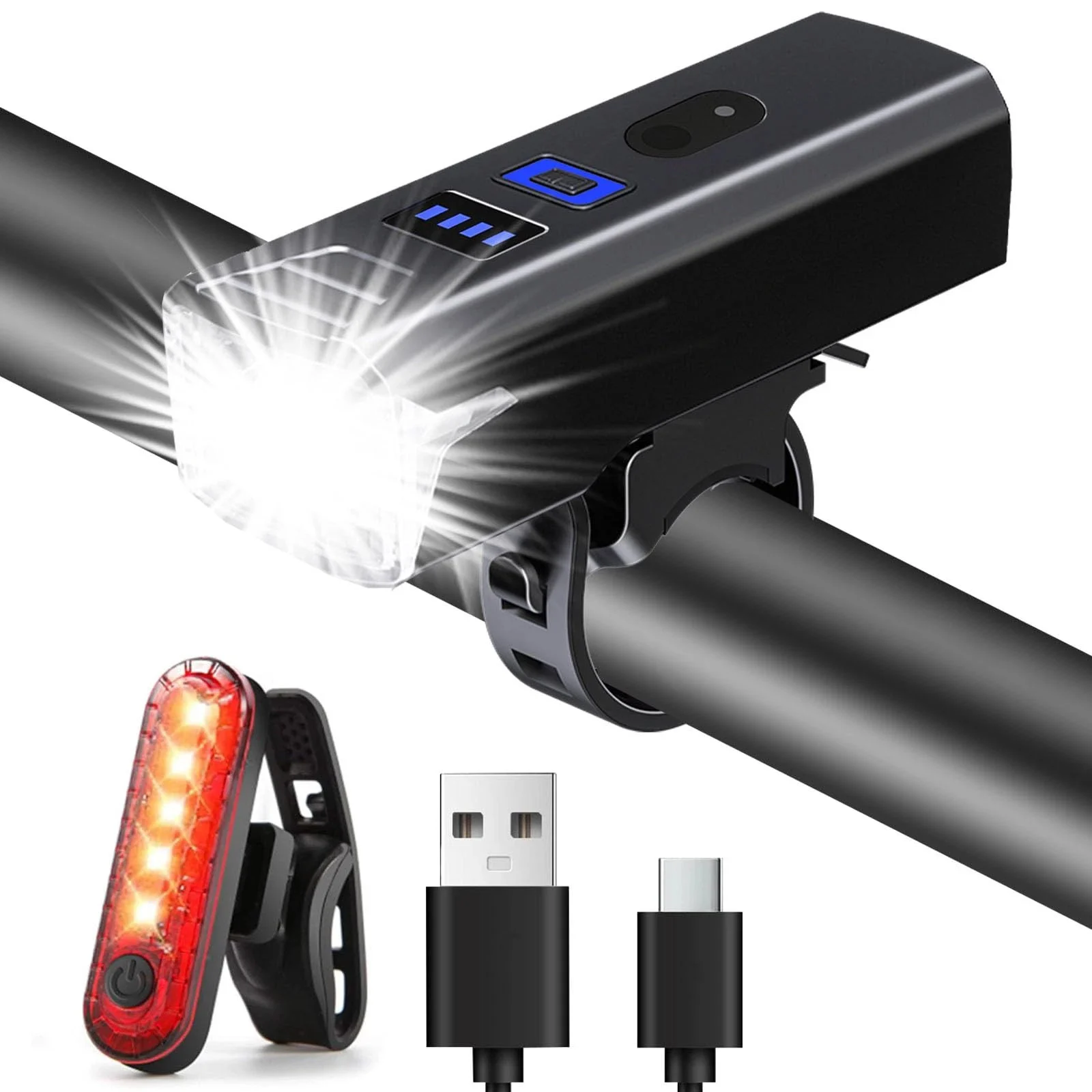 Smart Light-sensing Bicycle Light Night Riding Lamp — image 2