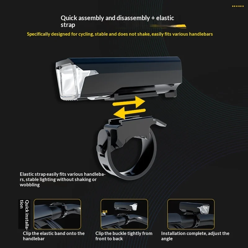 Smart Light-sensing Bicycle Light Night Riding Lamp — image 5