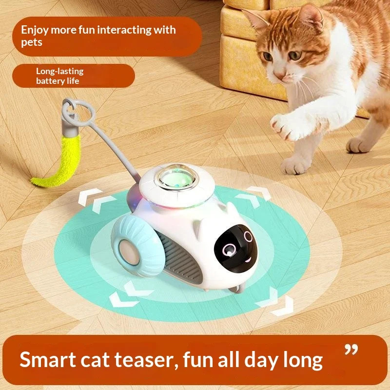 Smart Racing Car Remote-controlled Electric Cat Toy — image 5
